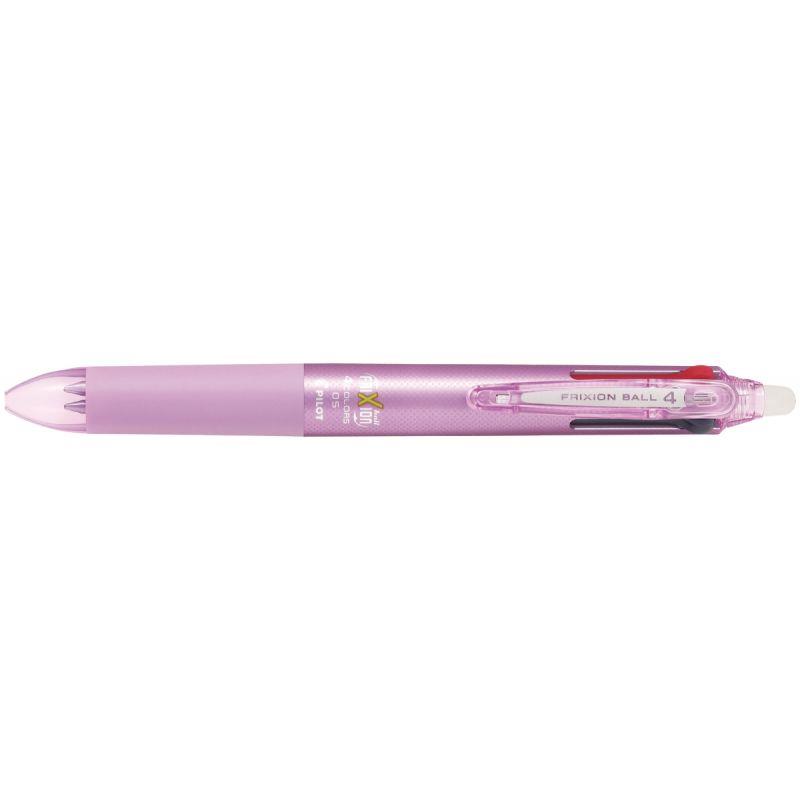 Image de  Stylo bille 4 couleurs Frixion Ball rose 
