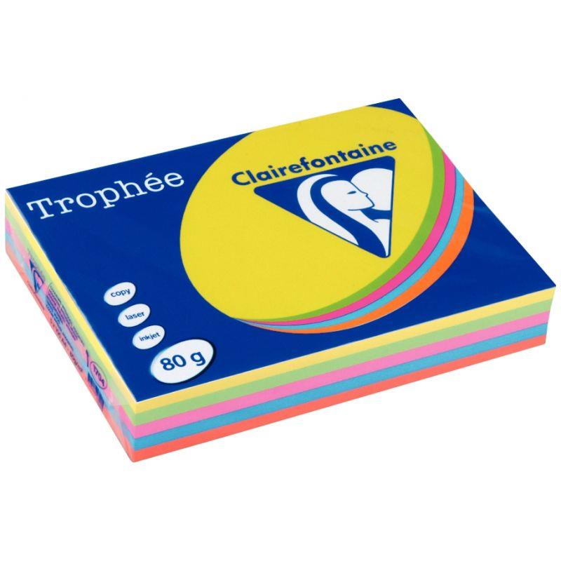 Image de  Ramette de 500 feuilles format A4 assortis intense 