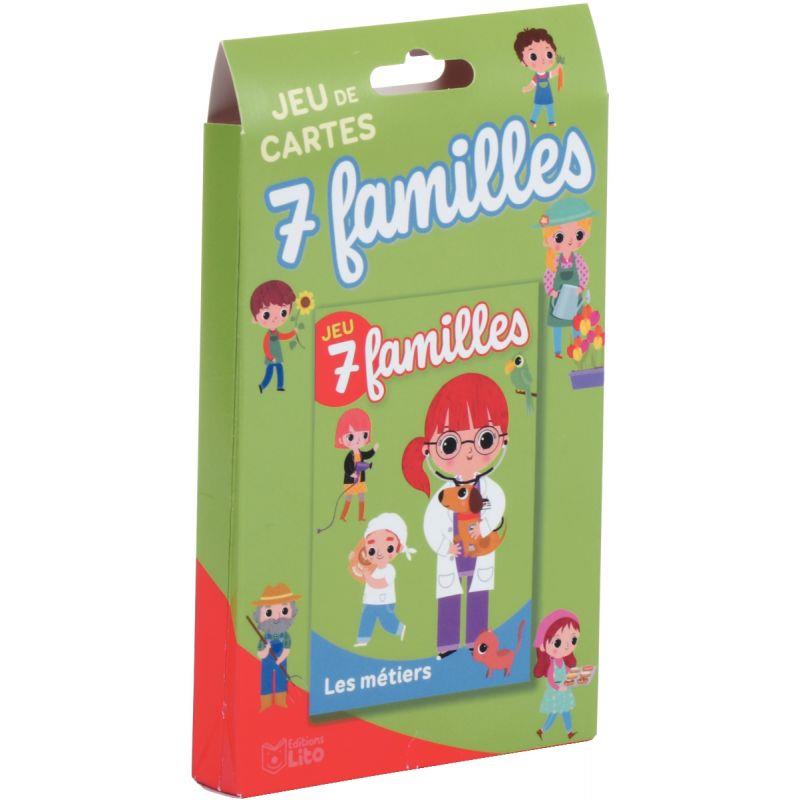 Image de  Jeu de 7 familles les métiers 