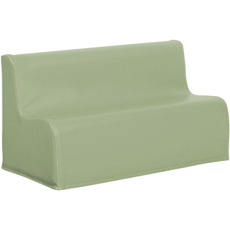 Image de  Canapé 2 places en PVC 17cm menthe 