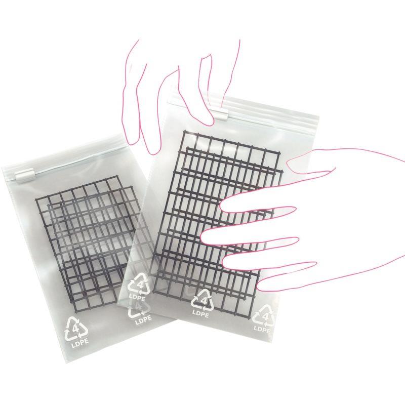 Image de  Carton de 1000 sachets ZIP 100x150mm transparent 