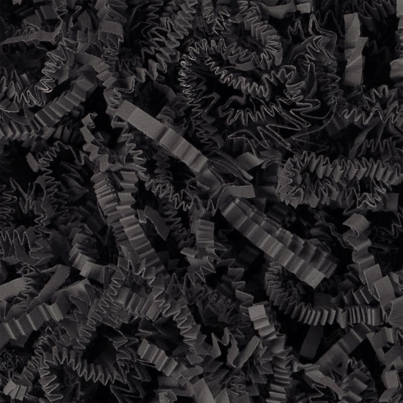 Image de  Frisure plissée kraft noir 2.5 kg 