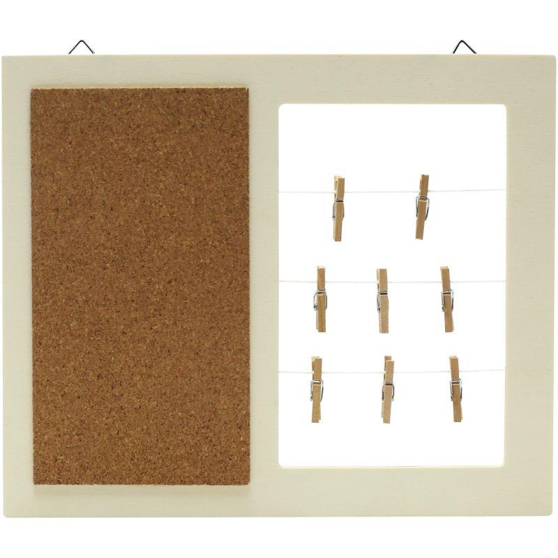 Image de  Tableau mémo en bois 22x18 cm 