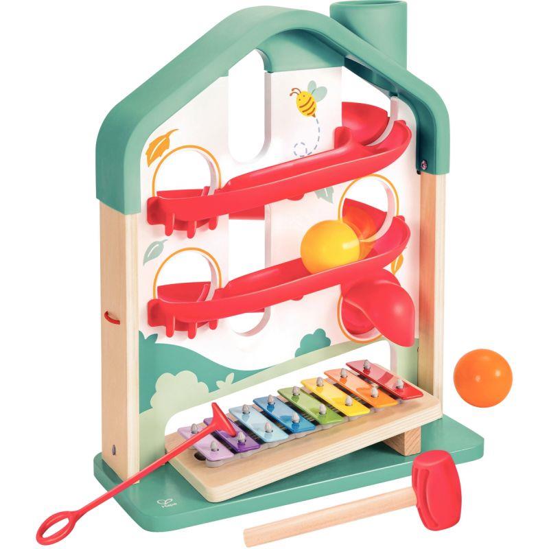 Ref. 56640, Toboggan musical, marque HAPE