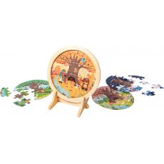 Image de  Puzzles en bois sur chevalet, les 4 saisons 