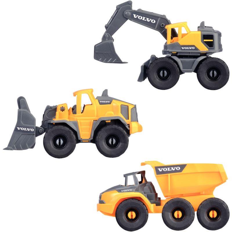 Image de  Lot de 3 engins de chantier VOLVO 