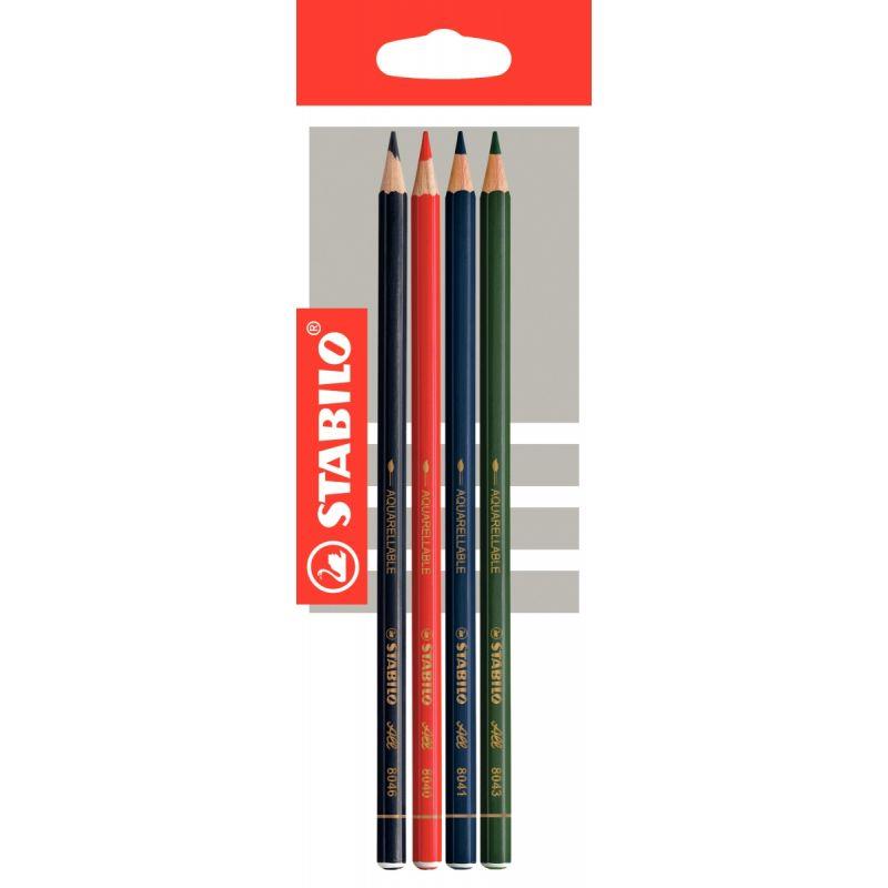 Image de  Pochette de 4 crayons effaçable All assortis 