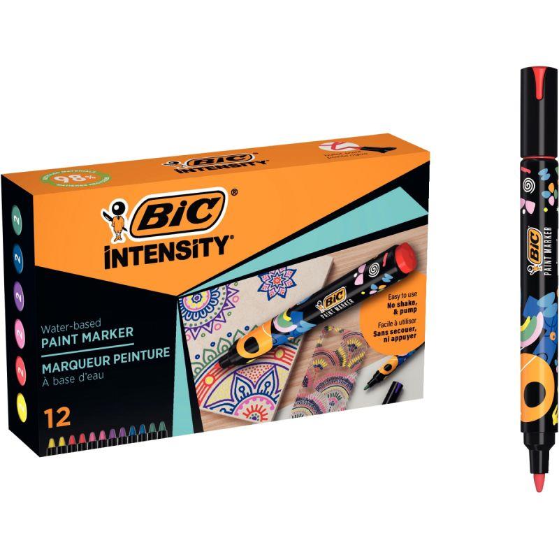 Image de  Boîte de 12 marqueurs peinture Intensity assortis 