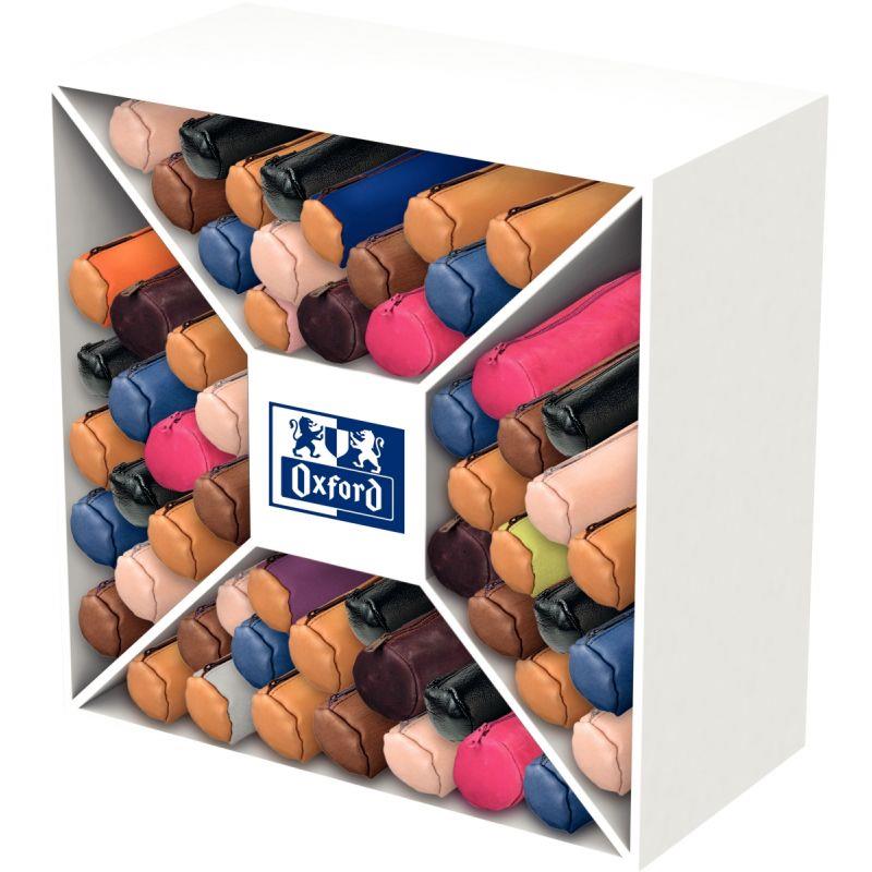 Ref. 57055, Présentoir de 70 trousses oxford assortis, marque HAMELIN