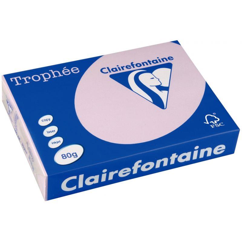 Image de  Carton de 3 ramettes de 500 feuilles format A3 80g lilas CLAIREFONTAINE 