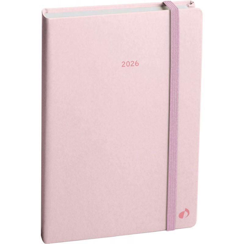 Image de  Agenda semainier Color 10x15cm Pastel Rose 