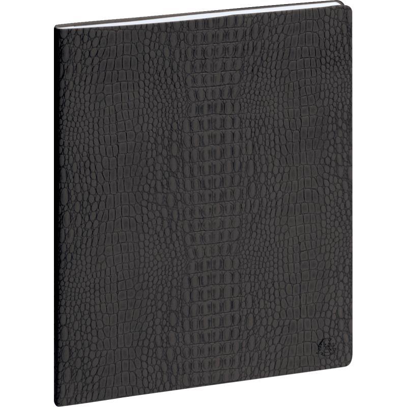Image de  Agenda semainier Baby Croco 21x27cm Anthracite 
