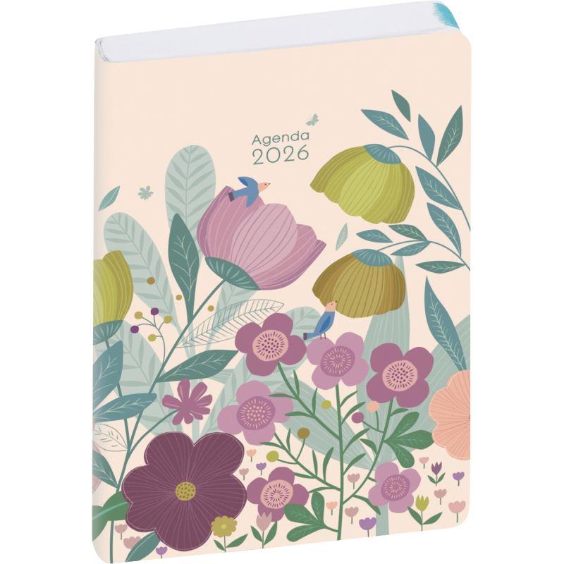 Image de  Agenda journalier Easyday 10x15cm Mini Labo Ivoire 