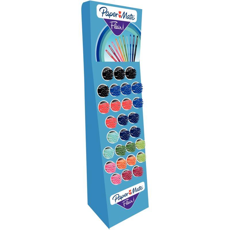 Image de  Présentoir 672 feutres Flair assortis 