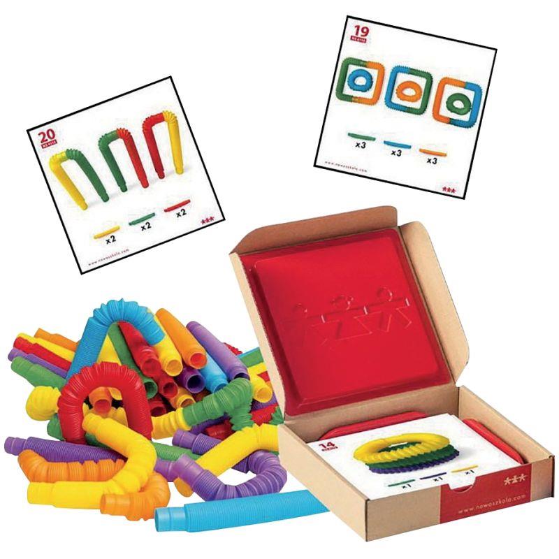 Image de  Boite de 24 fiches d''activités pour POP tubes 56691 