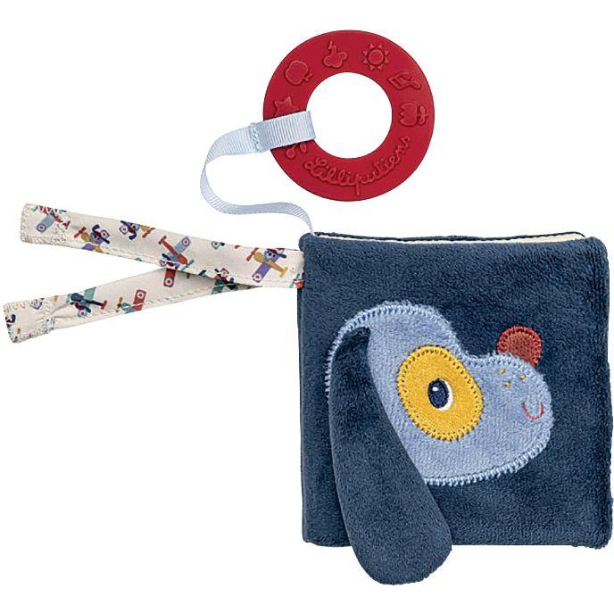 Image de  Imagier en tissu Jules le chien LILLIPUTIENS 