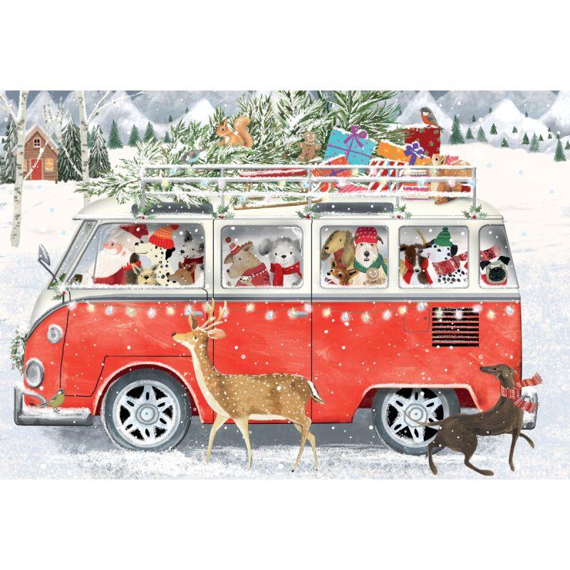 Image de  Puzz bois 50pcs van de noel 