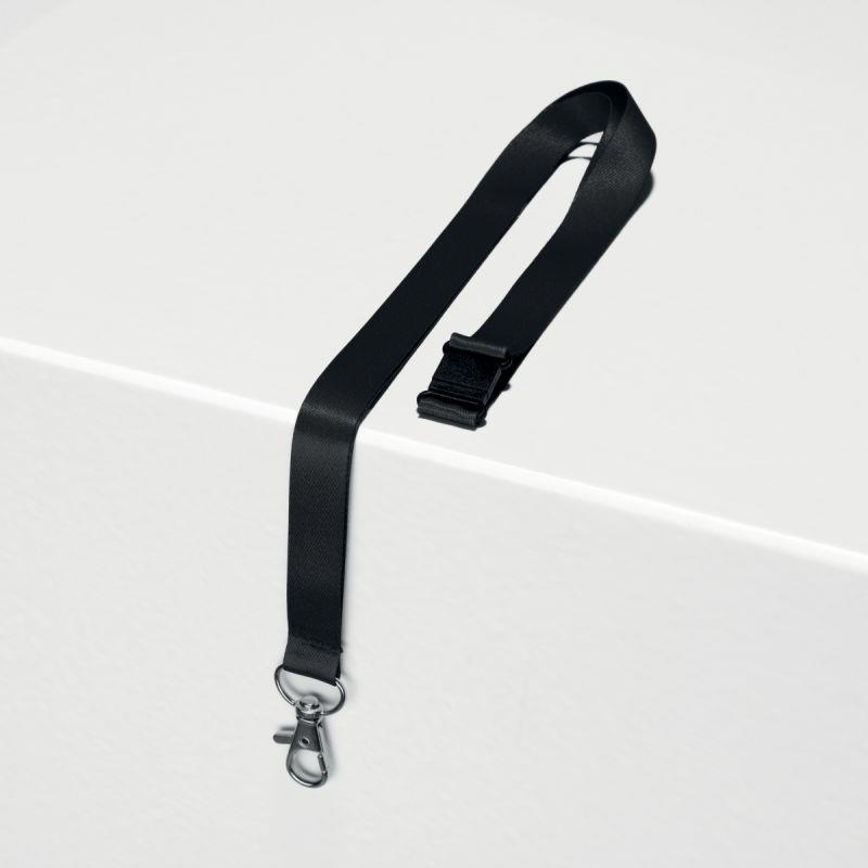 Image de  Boîte de 10 lacets textile recyclés noir 