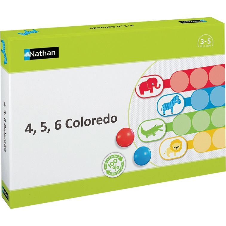Ref. 57967, Jeu 4, 5, 6 COLOREDO, marque NATHAN