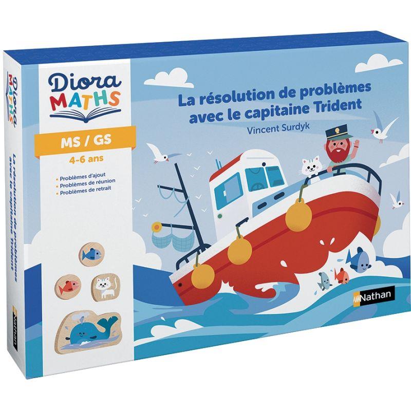 Image de  Atelier DIORAMATHS, résolution de problèmes avec le capitaine Trident 