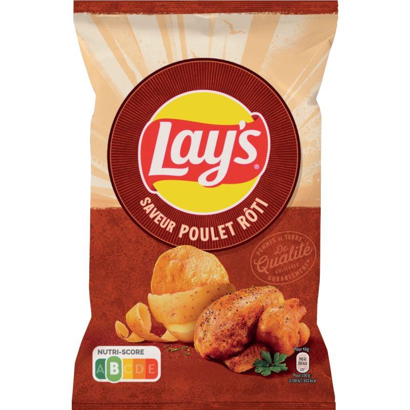 Image de  Lot 20 CHIPS LAYS POULET 45 grammes 