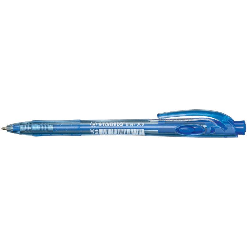 Image de  Stylo bille Stabilo Liner bleu 