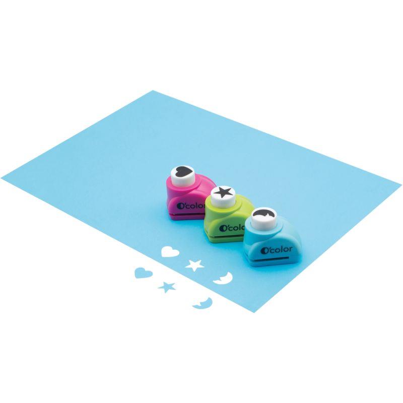 Image de  Valisette de 19 perforateurs 15mm assortis 