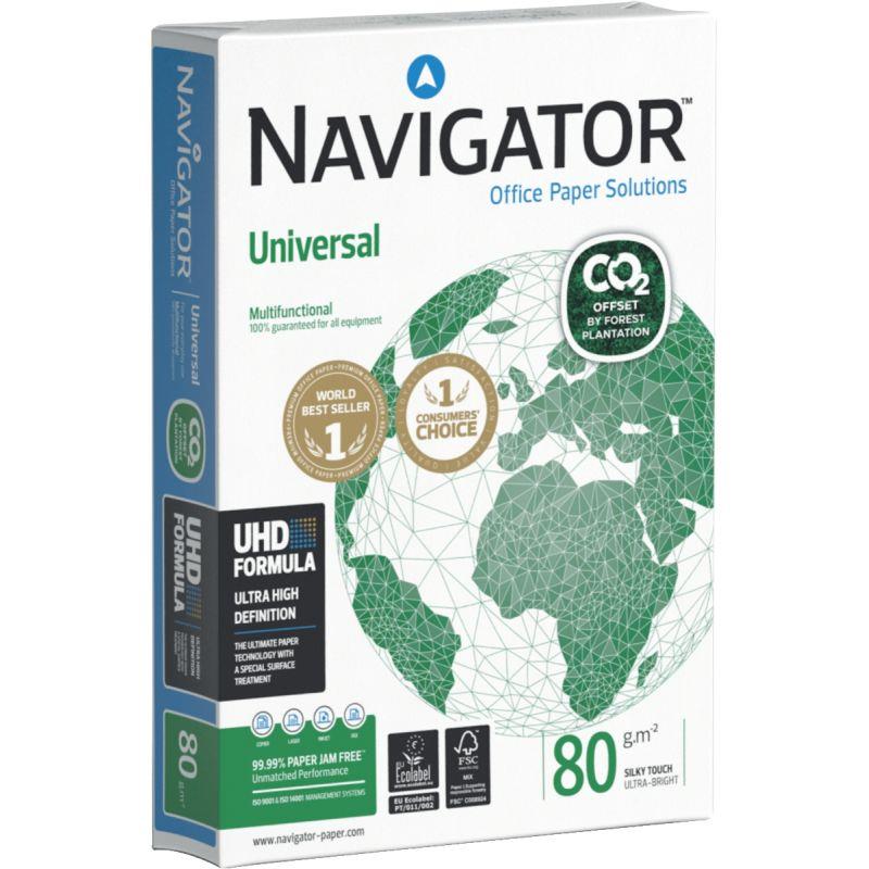 Image de  Ramette de 500 feuilles format A4 80g blanc CO2 OFFSET 