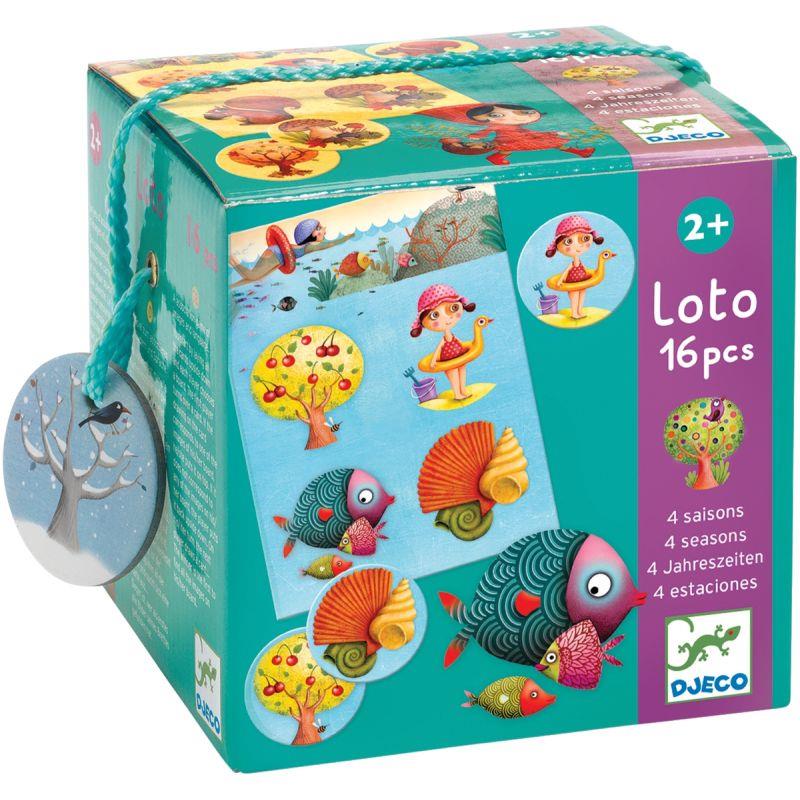 Image de  Jeux educatifs loto les 4 saisons 