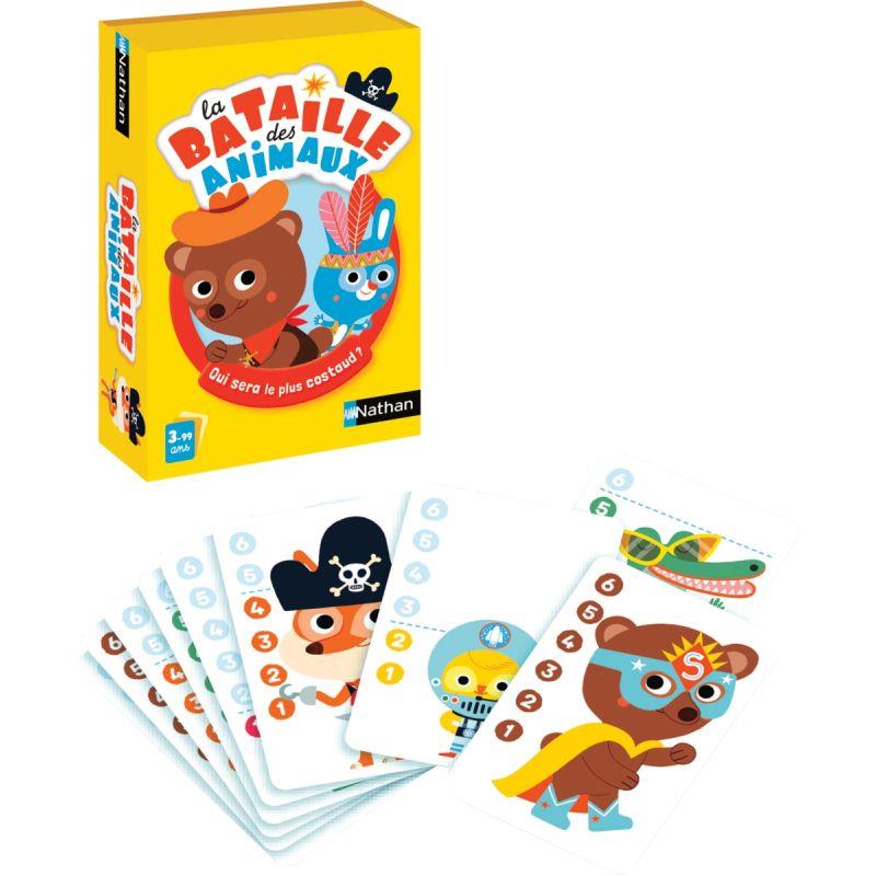 Ref. 58469, La bataille des animaux, marque NATHAN