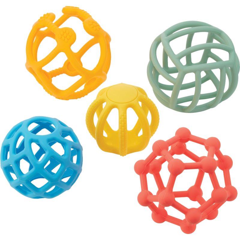 Ref. 58507, Lot de 5 balles sensorielles en silicone, marque N.C
