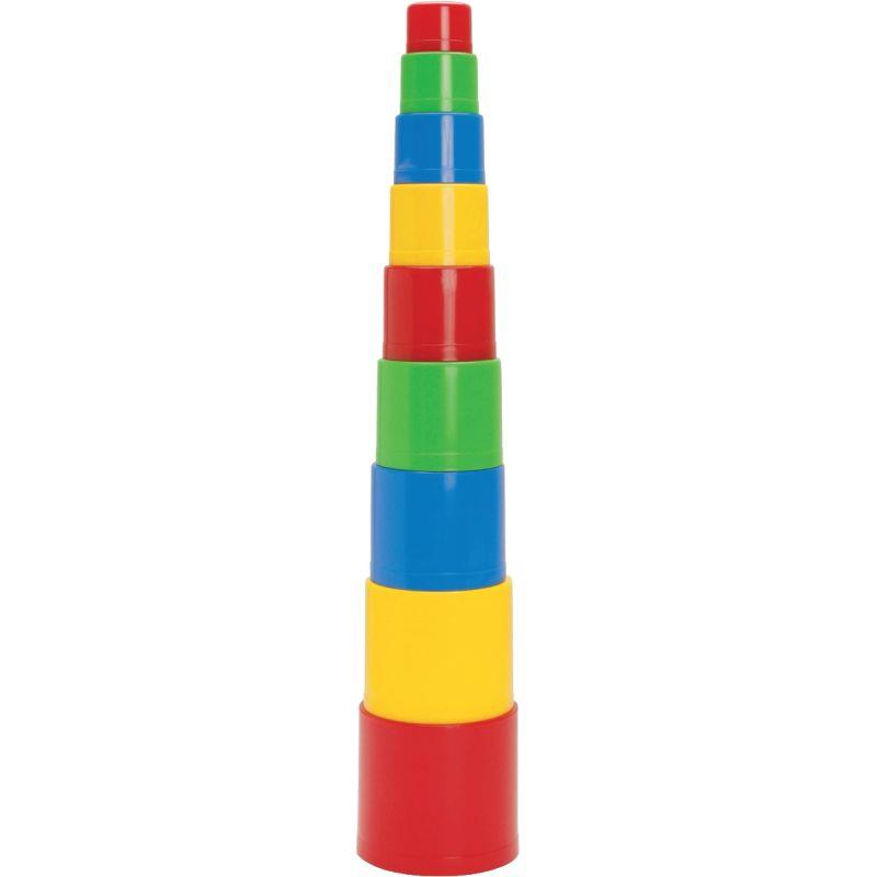 Image de  Tour de 9 gobelets à empiler 