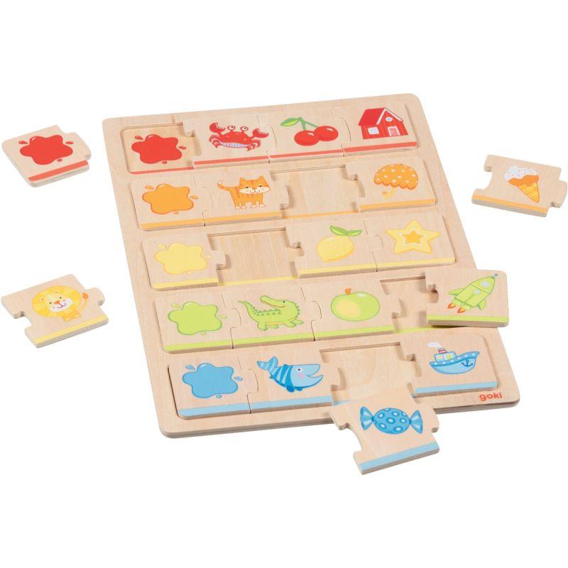 Image de  Mon 1er puzz des coul 20pcs 