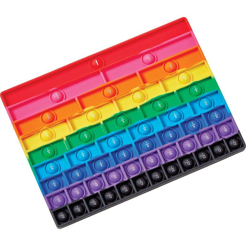 Ref. 58623, Sachet de 9 pop it fraction, marque N.C