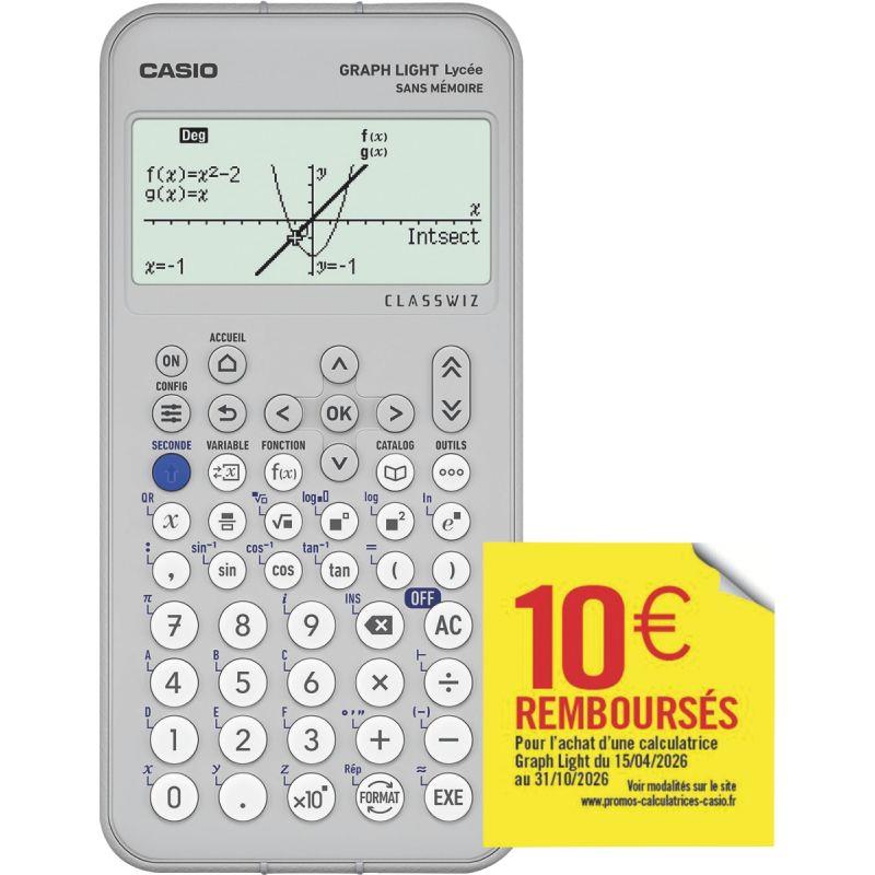Ref. 58686, Machine a calculer CASIO Graph Light, marque CASIO