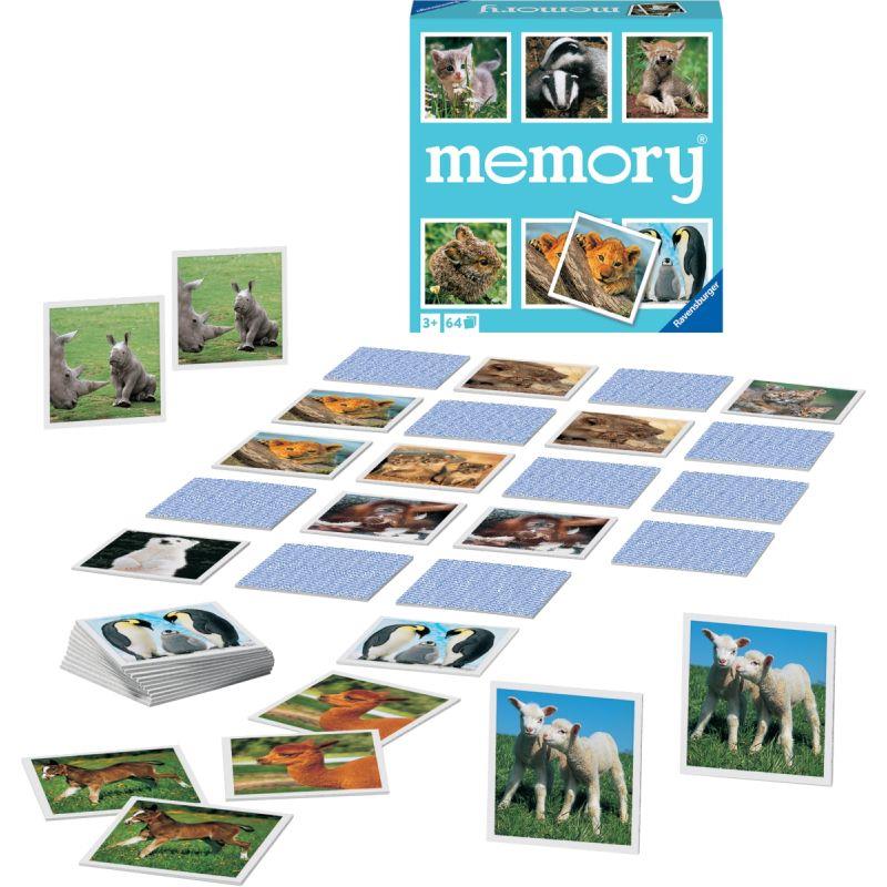 Image de  Mémory bébé animaux 