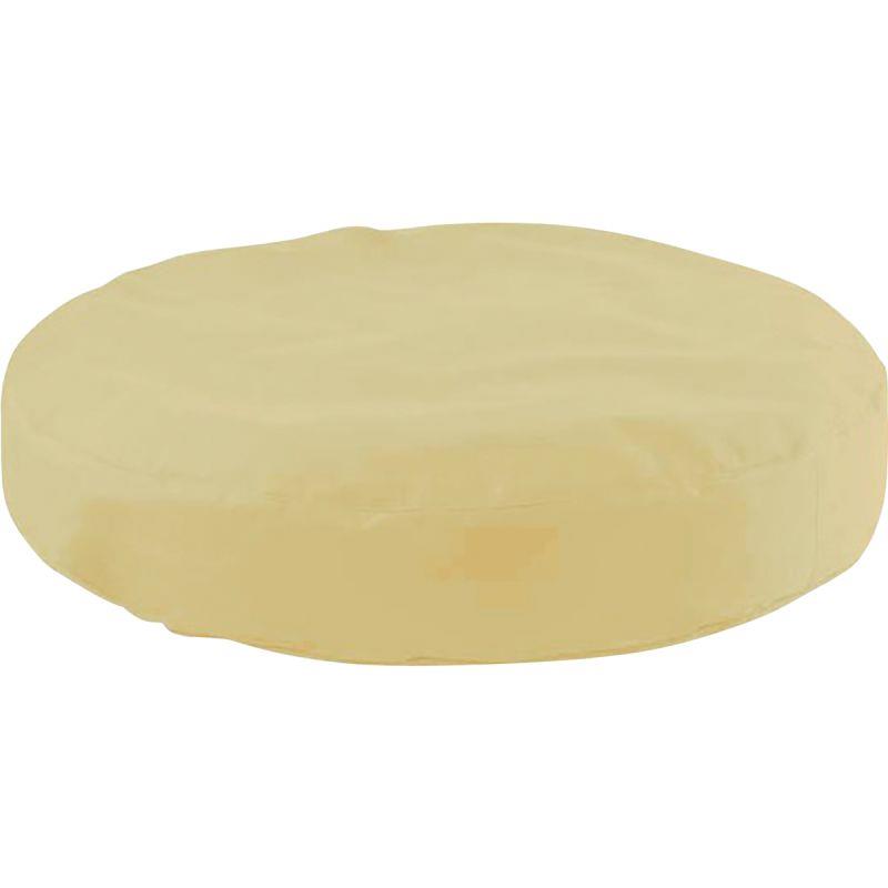 Ref. 58728, Coussin diamètre 40 x 10cm beige, marque N.C