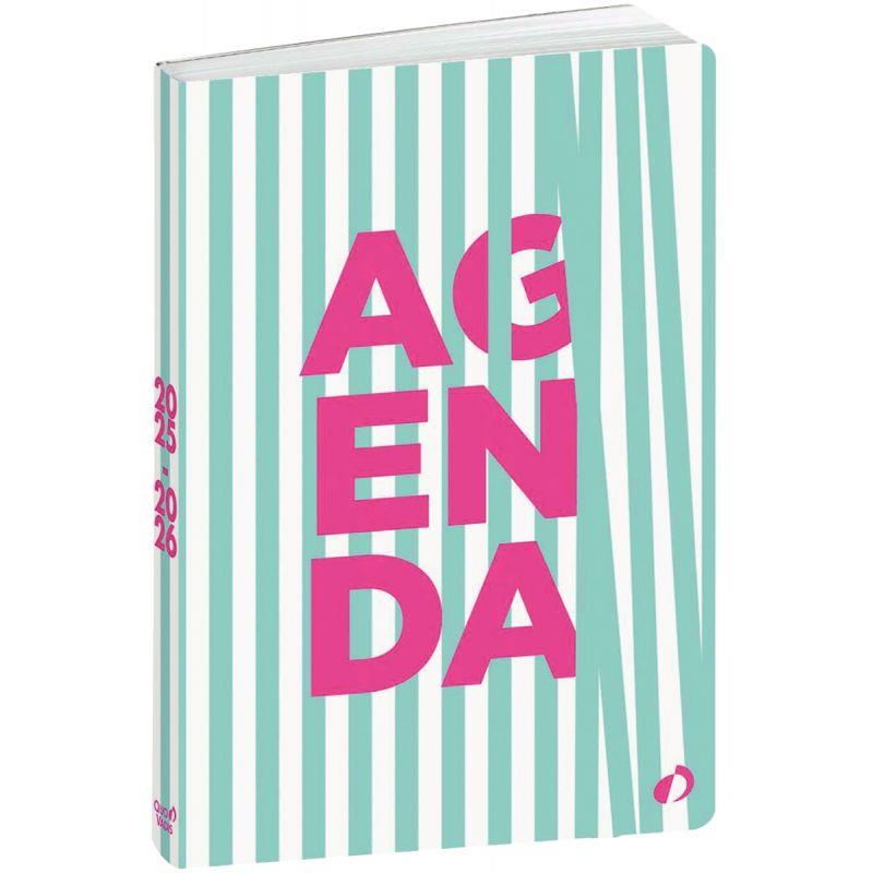 Image de  Agenda journalier 12x17 TRINIDAD rayures. 