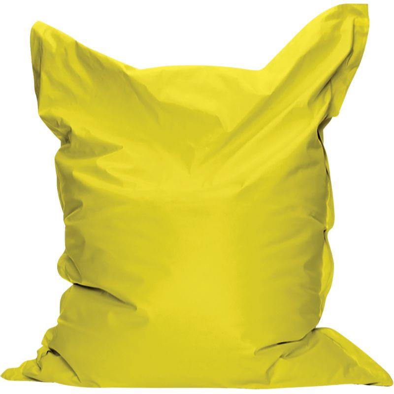 Ref. 58818, Coussin géant 140x110cm jaune, marque N.C