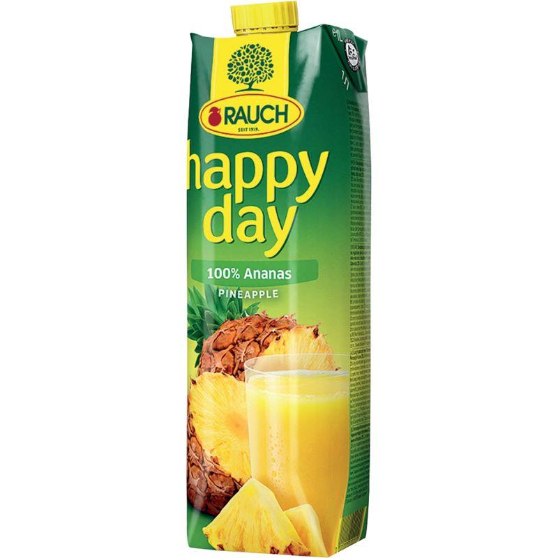 Image de  Btle jus ananas happy day 1l 
