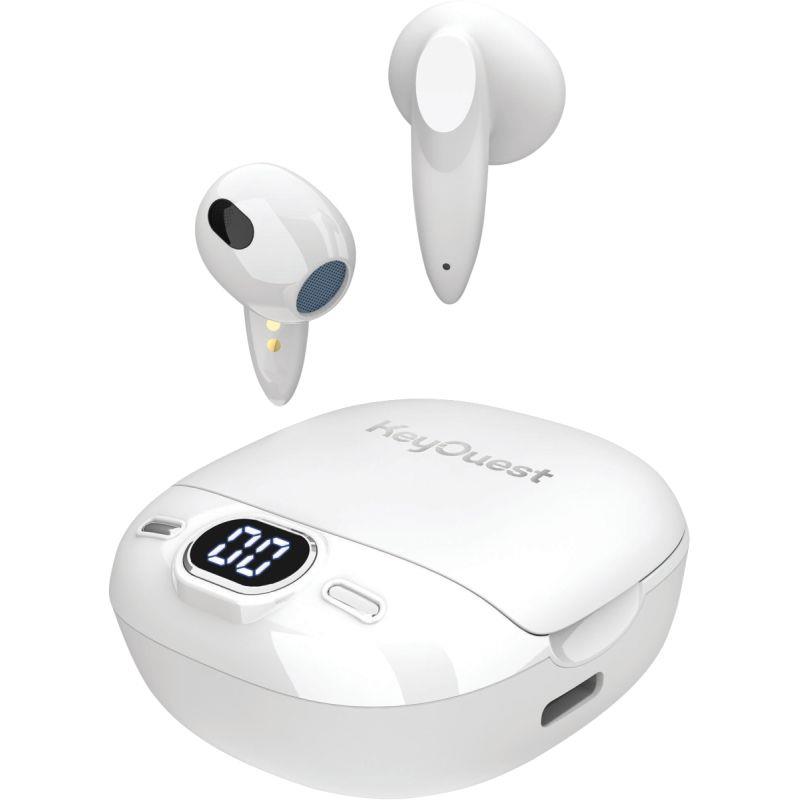 Image de  Ecouteurs KEYOUEST sans fil MI10 Blanc 