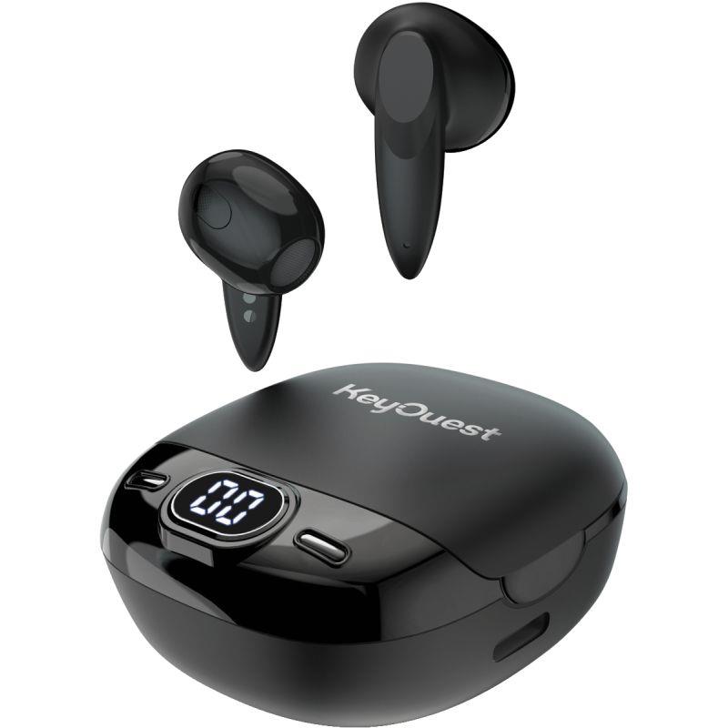 Image de  Ecouteurs KEYOUEST sans fil MI10 noir 