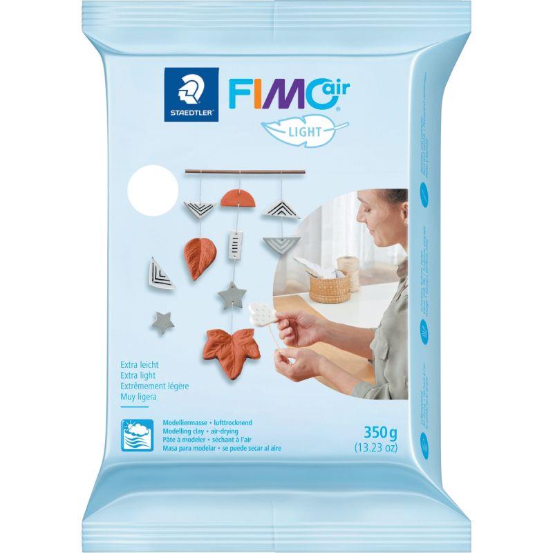 Image de  Pain de pâte à modeler Fimo Air Light 350 grammes blanc 