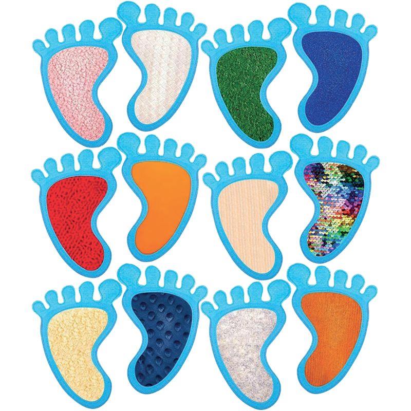 Ref. 59280, Carton de 12 pieds sensoriels 20.5x15cm, marque N.C