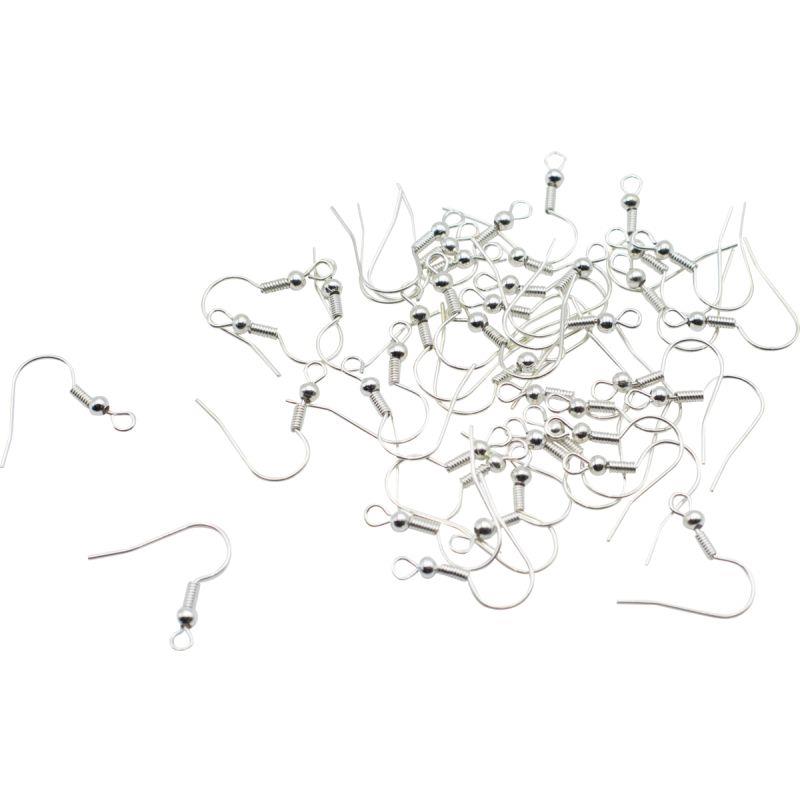 Ref. 60105, Sachet de 40 crochets boucle d''oreille, marque N.C