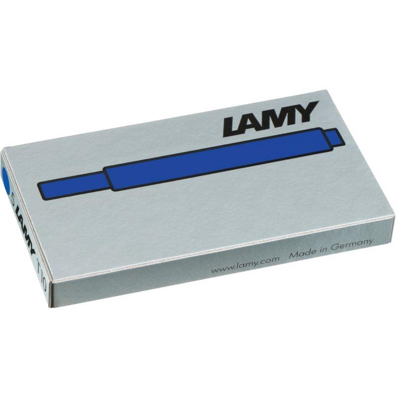 Image de  Etui de 5 cartouches Lamy T10 bleue 
