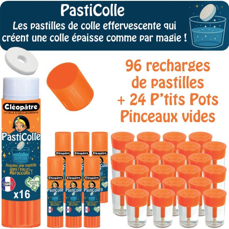 Image de  6 STICK PASTI COLLE  x 16 + 24 POTS VIDE 