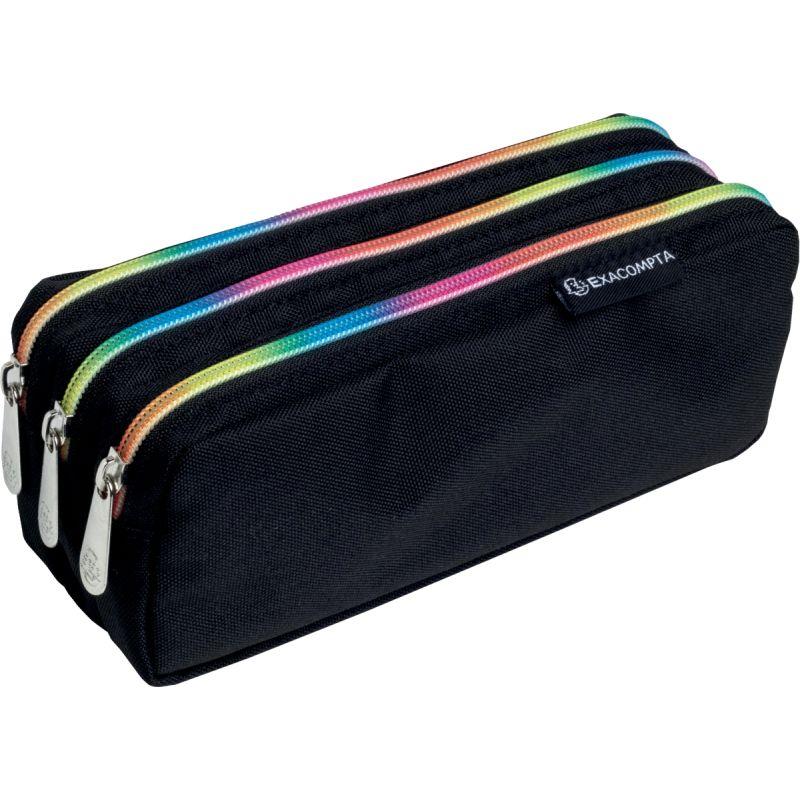 Image de  Trousse rectangulaire 3 compartiments RAINBOW Multicolore 
