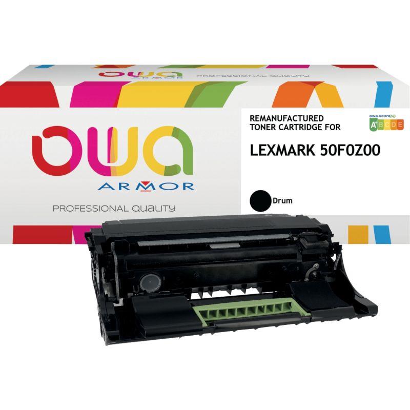 Ref. 60711, OWA tambour laser remanufacturé compatible Lexmark 50F0Z00, marque ARMOR