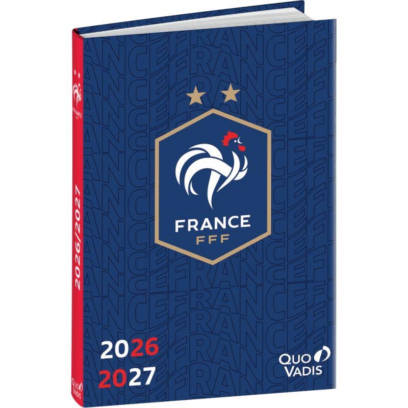 Ref. 60756, Agenda Fédération Française de Football 12 x 17 cm, marque QUO VADIS